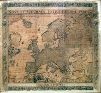 Carta dell'Europa di Frederick de Wit - Nova et accurata totius Europae tabula